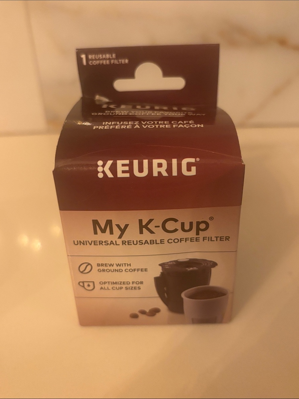 KEURIG “MY K CUP” Universal Reusable Coffee Filter, Never Used, In Box!